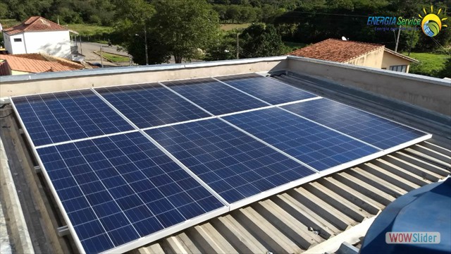 Produção 250 kwhmês – Potência 2,12 kwp – 8 placas – Itajubá