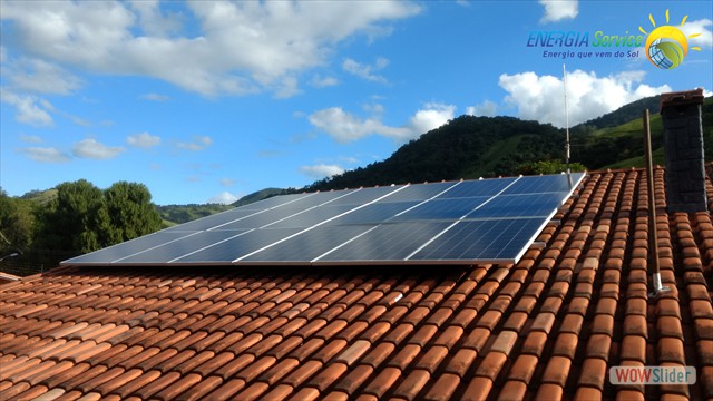 Produção 555 kwhmês – Potência 4,77 kwp – 18 placas - Itajubá